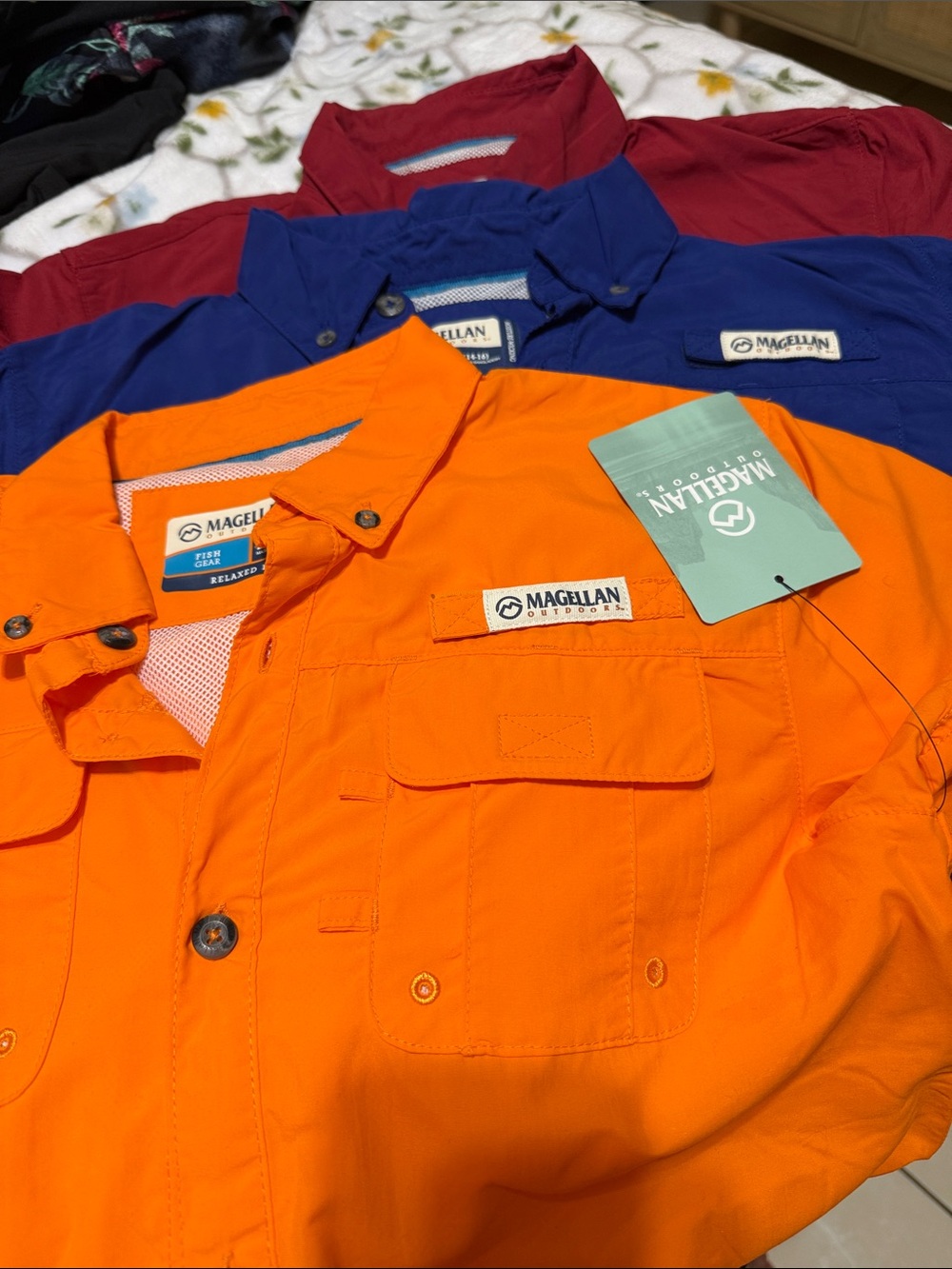 Boy’s Large (14-16) Magellan Outdoors Performance Shirts 3-shirt bundle $21